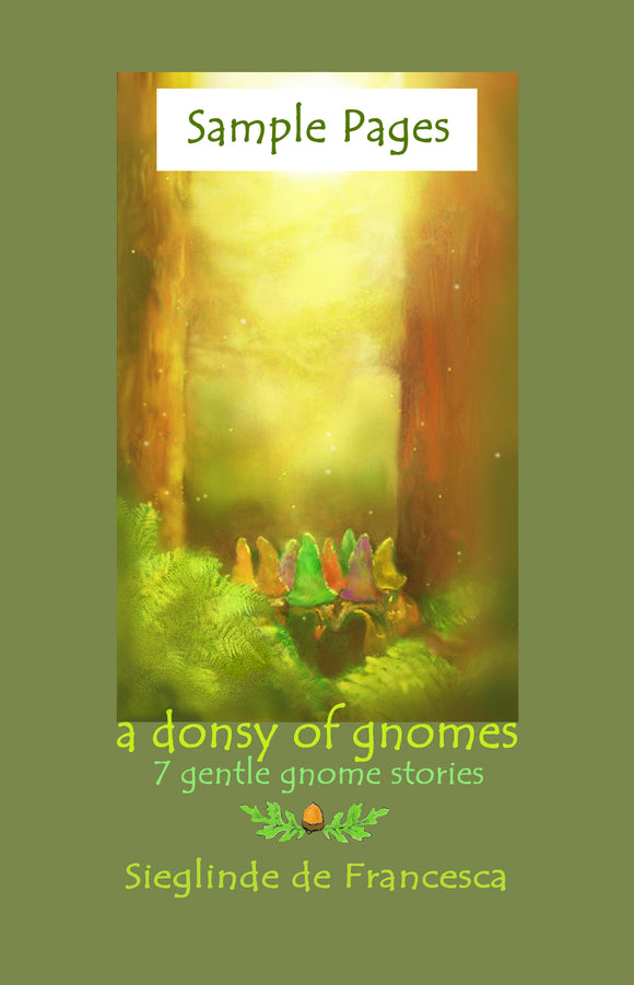Sample pages from A Donsy of Gnomes