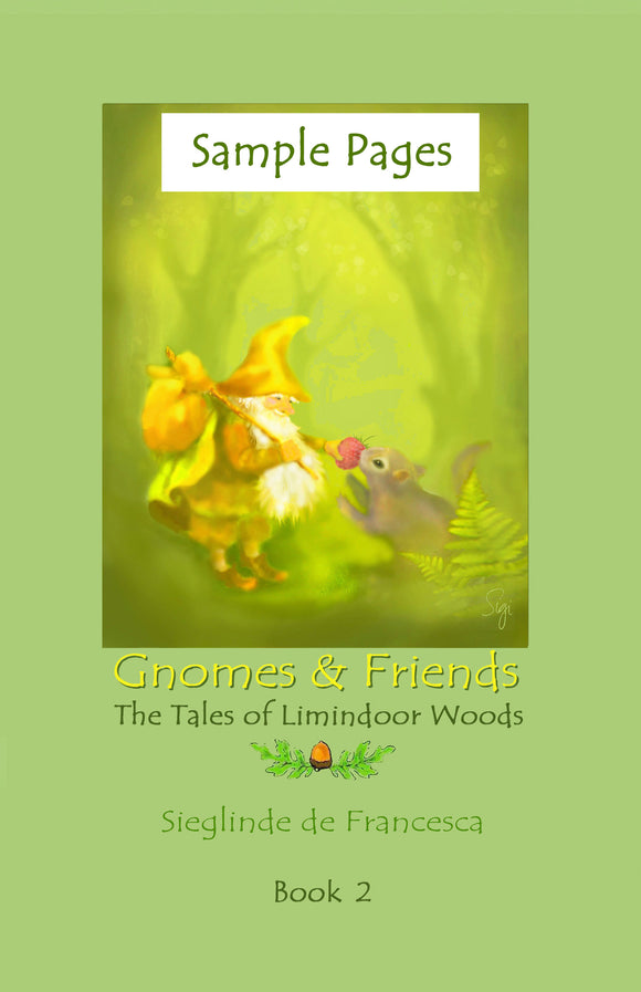 Sample pages from Gnomes & Friends: Book 2