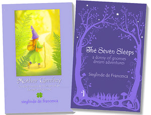 Set of Mother Comfrey and The Seven Sleeps - 2 New Gnome books published in 2023