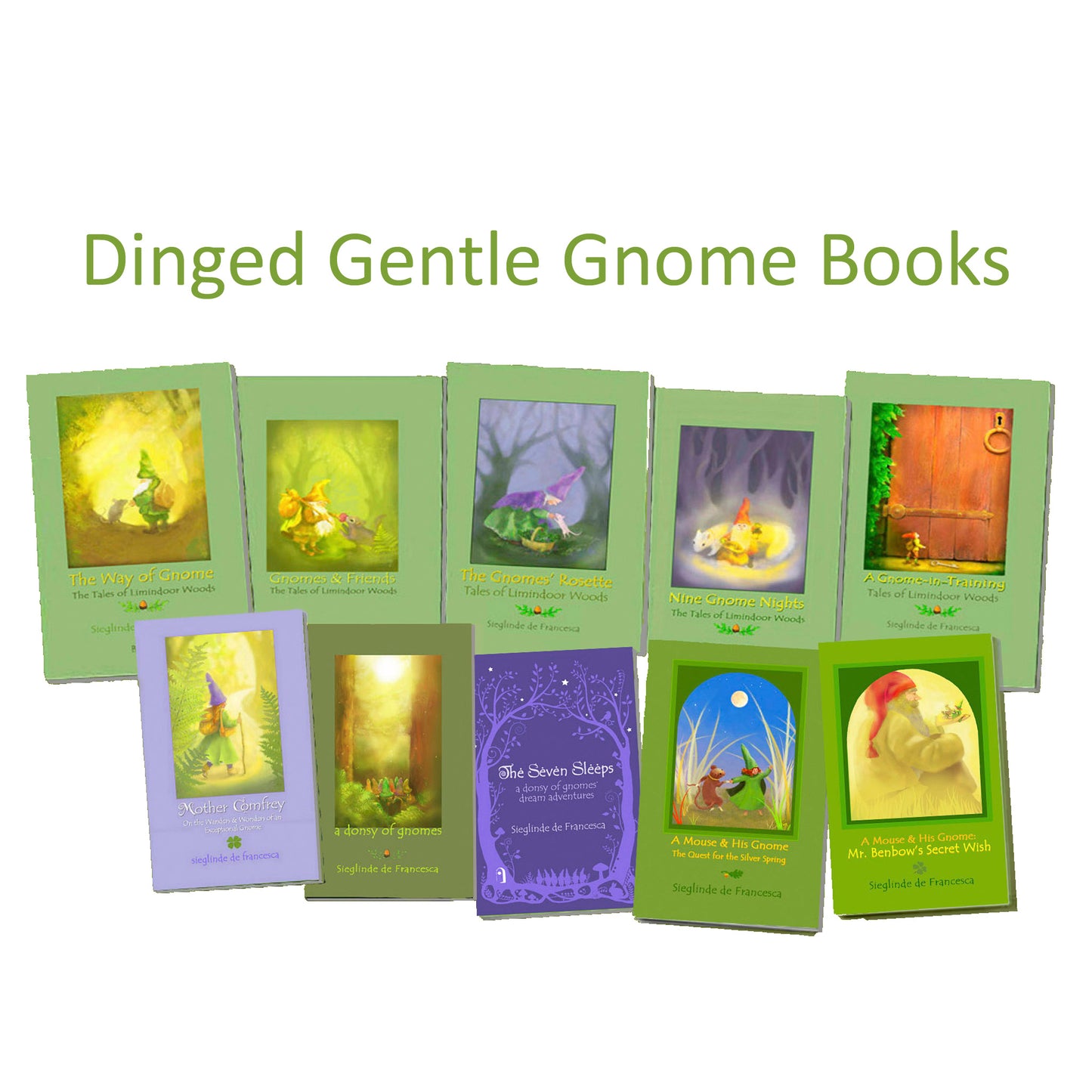 Dinged Gentle Gnome Books (Limited Stock)