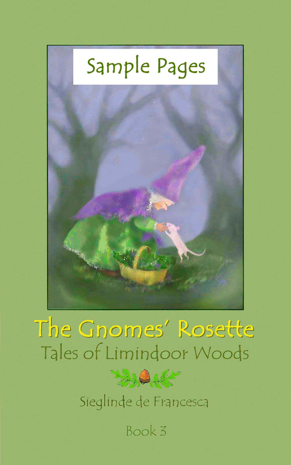 Sample pages from The Gnomes' Rosette: Book 3