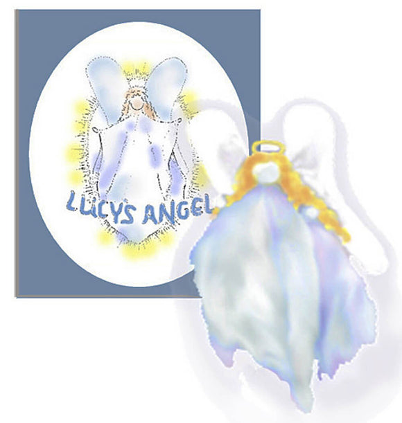 Lucy's Angel - book & angel puppet downloadable kit, KitNtale