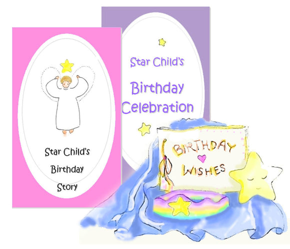 Star Child's Birthday - story, gifts & celebration downloadable kit