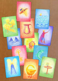 Block Crayon ALPHABET CARDS