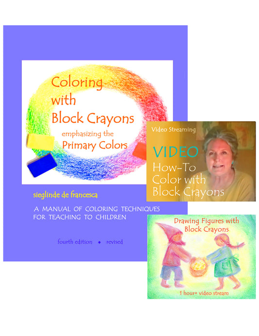 Coloring with Block Crayons: BOOKS & VIDEOS