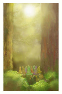 "Limindoor Woods" Greeting card